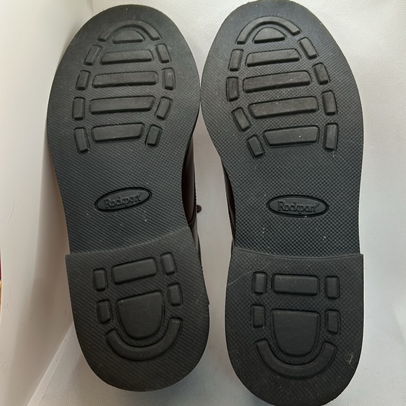 Rockport Mens Brown Plain Toe Oxford Size 10 - Picture 4 of 8